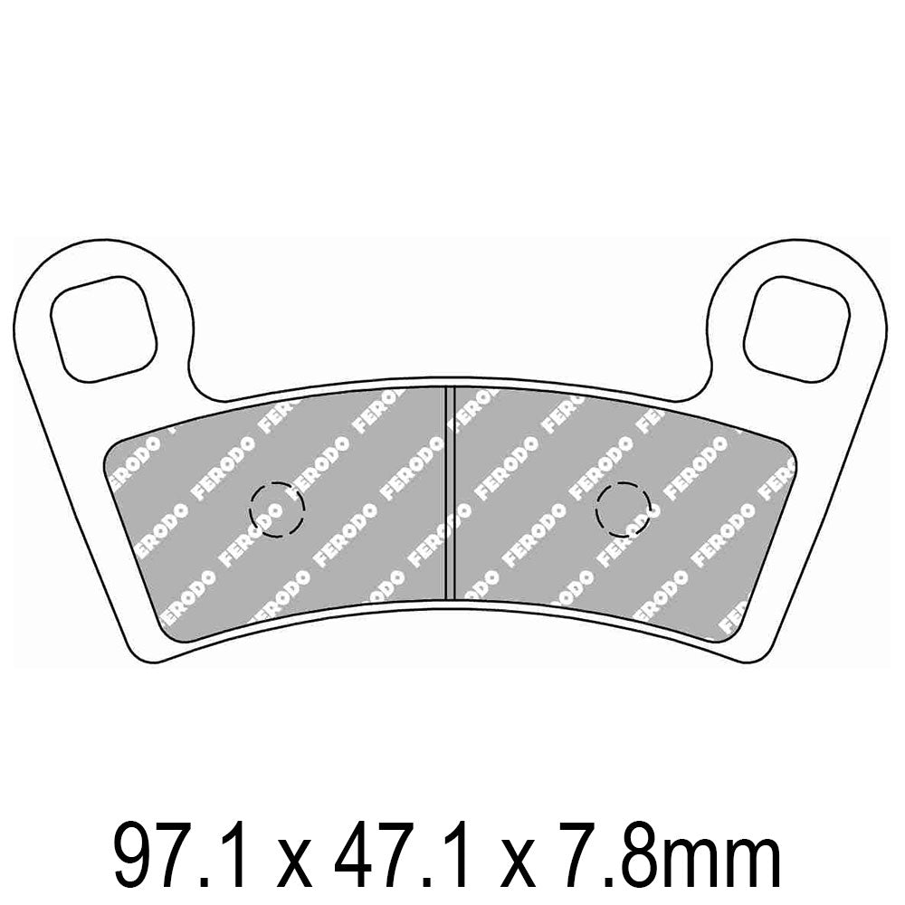 FERODO Brake Disc Pad Set FDB2320SG