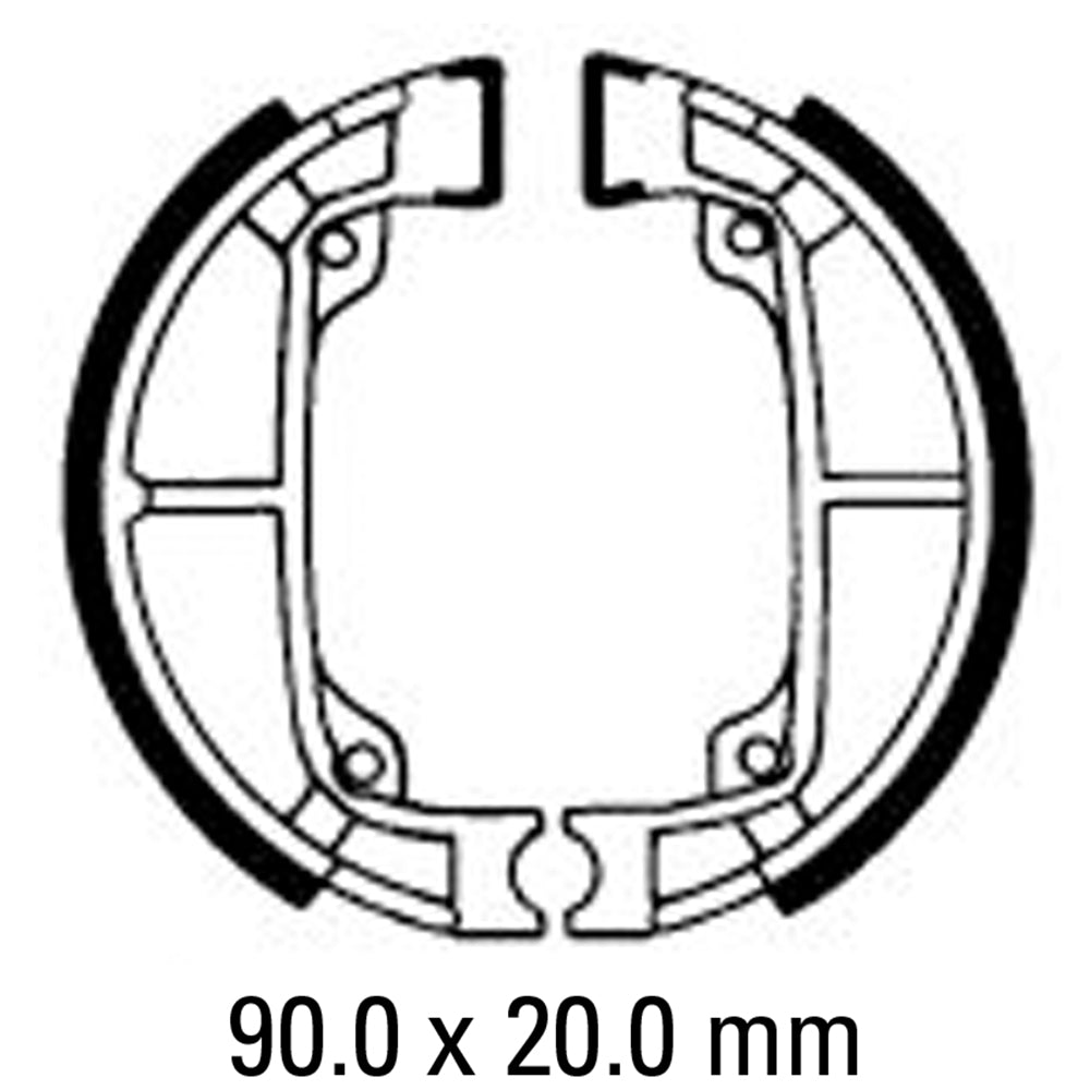 FERODO Brake Shoe Set FSB792