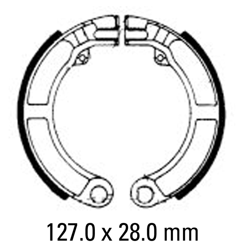 FERODO Brake Shoe Set FSB879