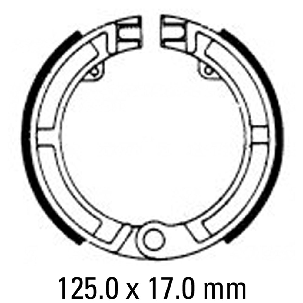 FERODO Brake Shoe Set FSB890A