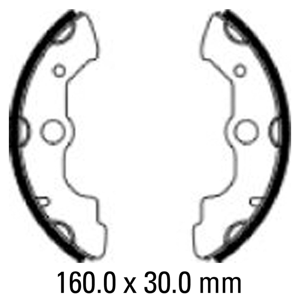 FERODO Brake Shoe Set FSB944*