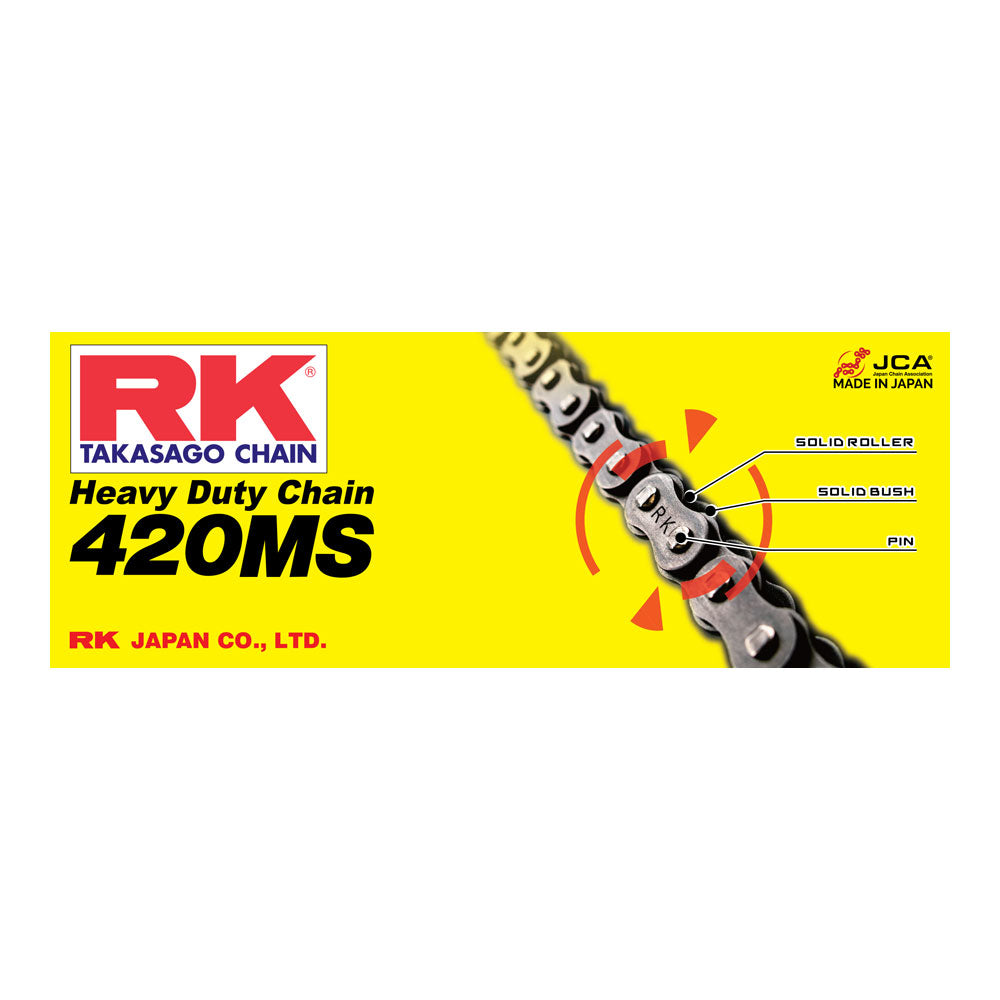 RK 420MS x 136L Heavy Duty Chain - Clip Link