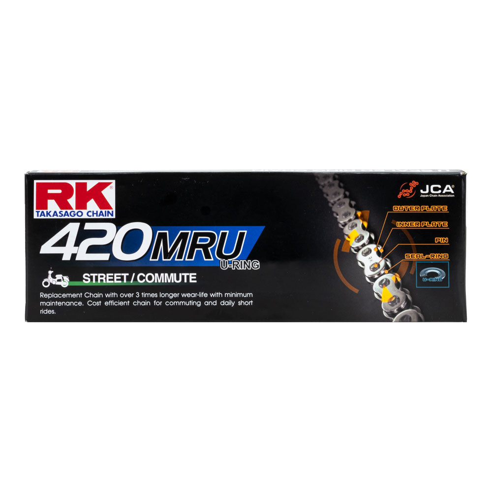RK 420MRU x 136L U Ring Chain - Clip Link