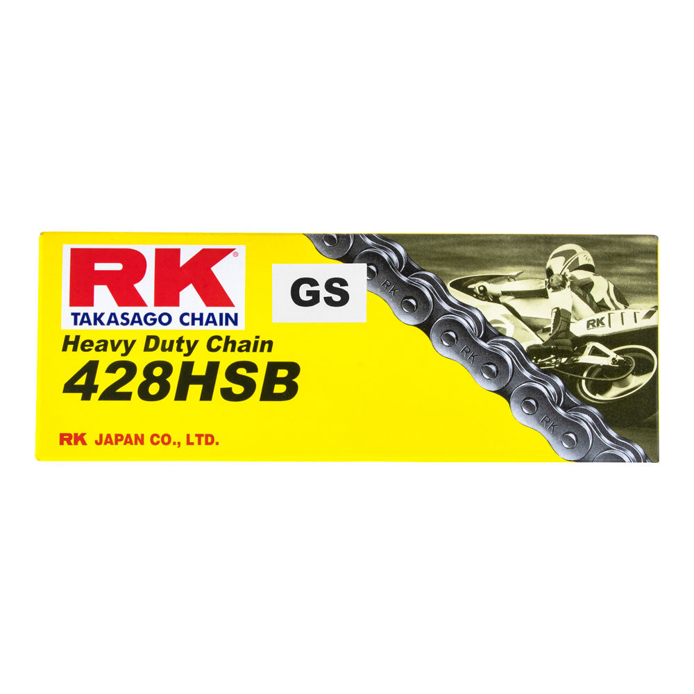 RK 428HSB x136L Heavy Duty Chain Gold - Clip Link
