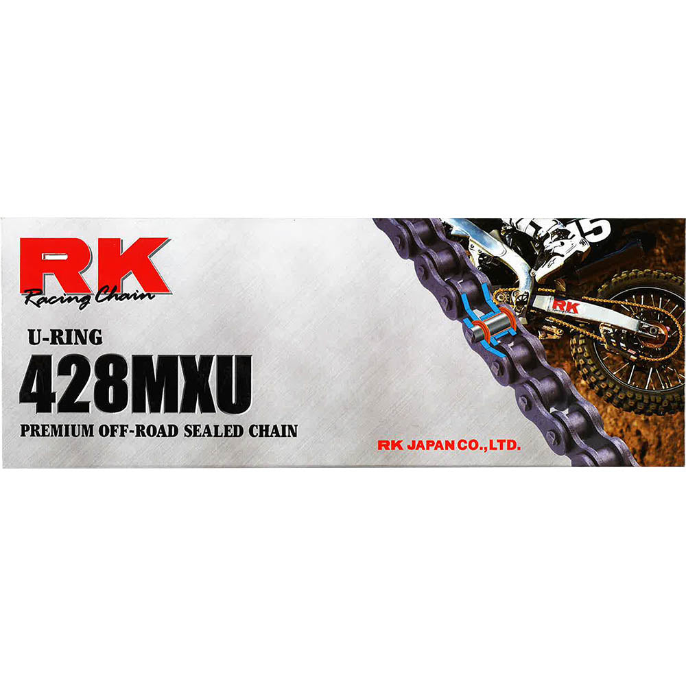 RK 428MXU x 126L MX U Ring Chain - Clip Link