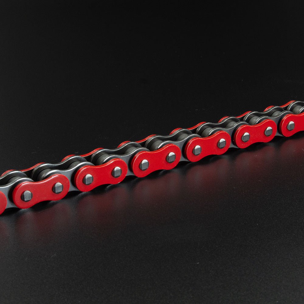 RK 520MXZ4 x 120L MXZ4 Chain Red - Clip Link