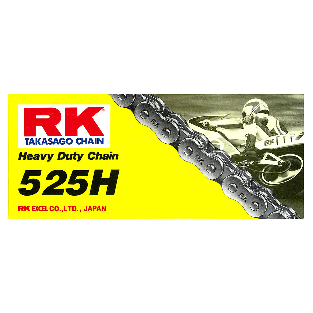 RK 525H x 120L Heavy Duty Chain - Clip Link