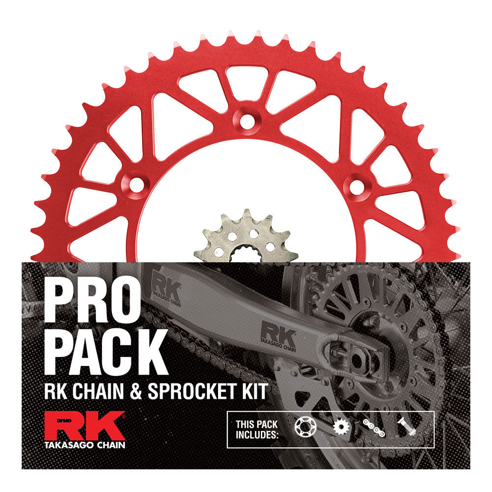 RK Racing Chain & Sprocket Kit Gold/Red 13/49