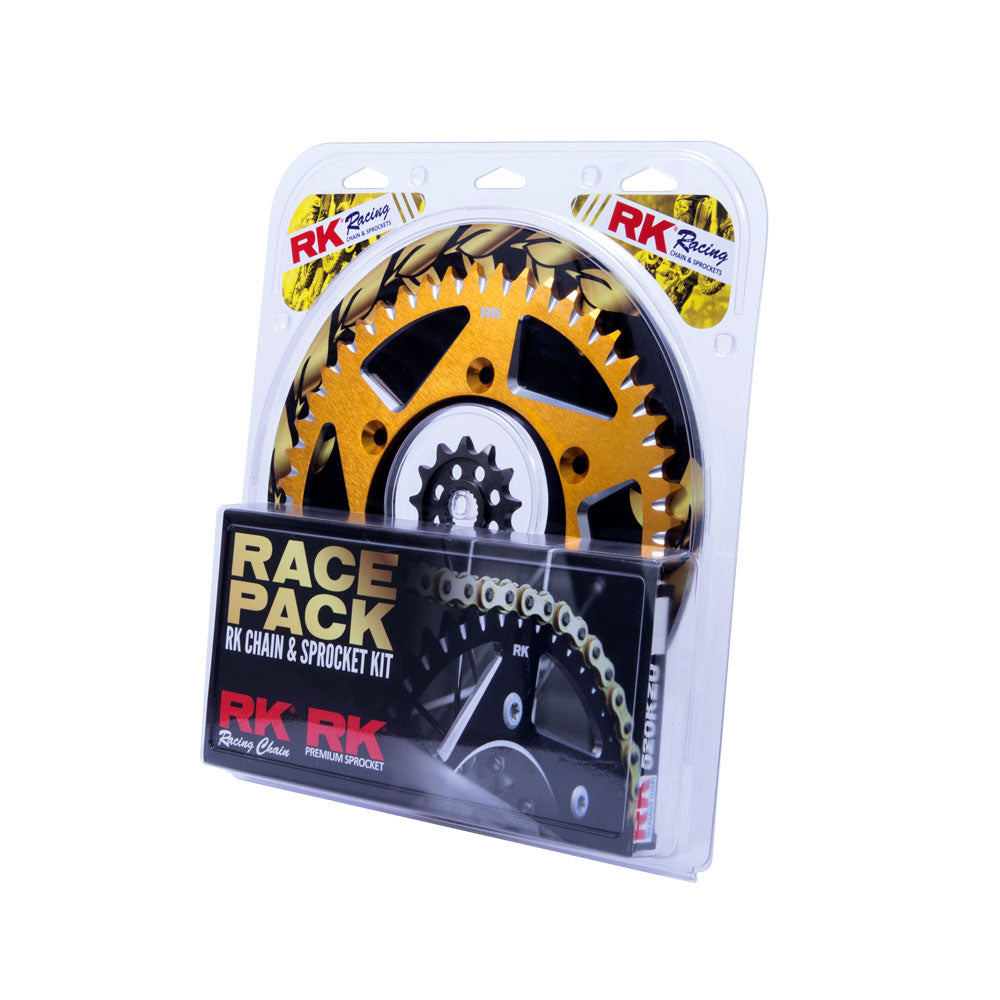 RK Racing Chain & Sprocket Kit Gold/Gold 13/49