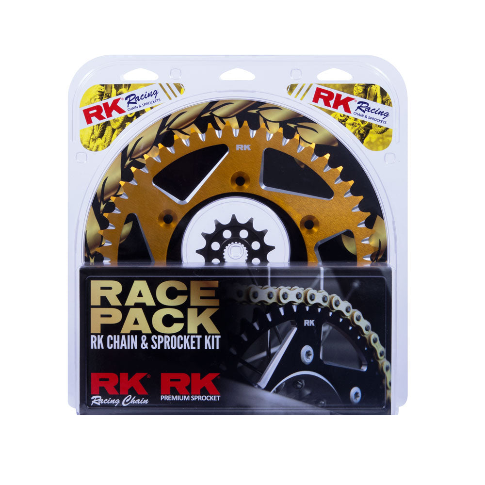 RK Racing Chain & Sprocket Kit Gold/Gold 13/50