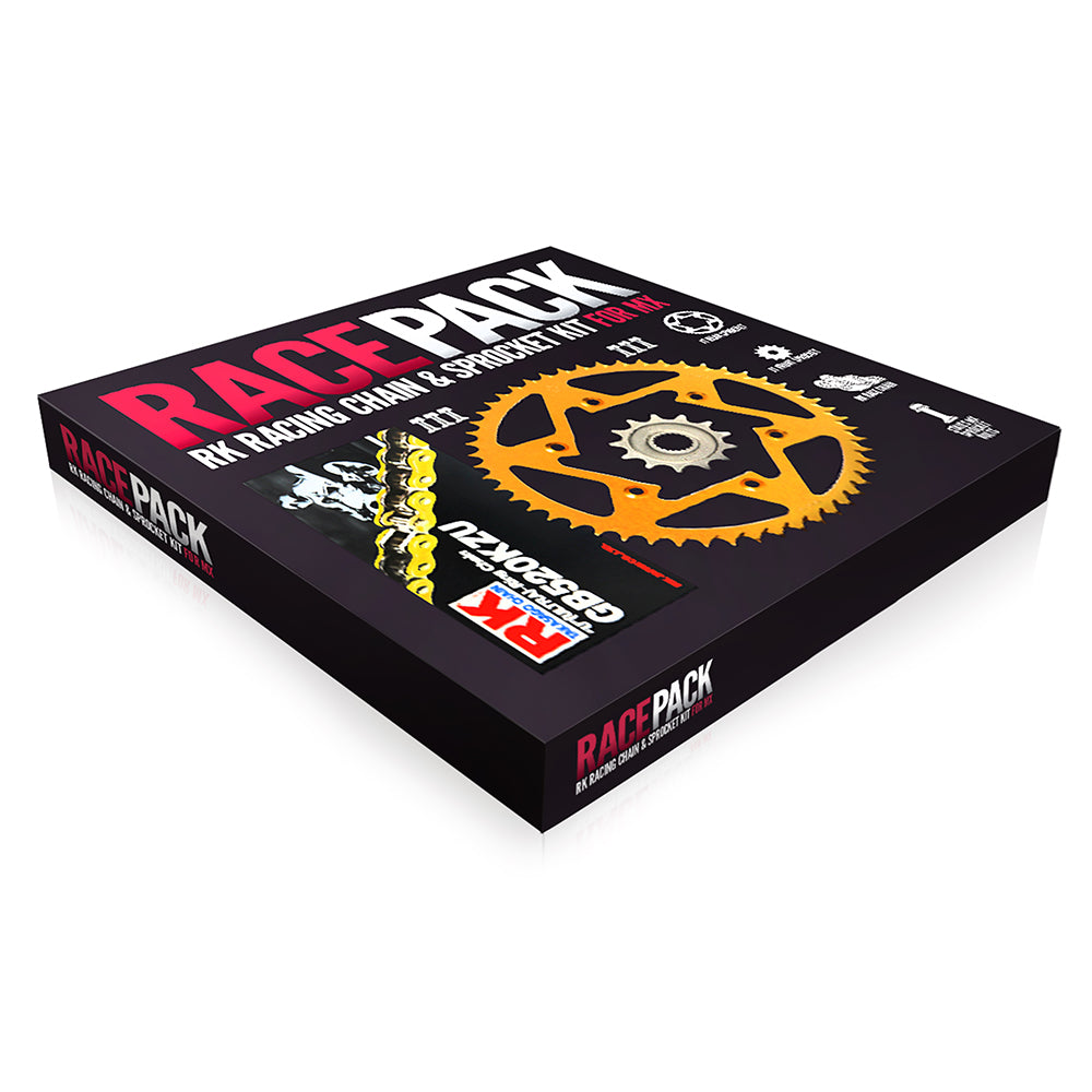 RK Racing Chain & Sprocket Kit Gold/Gold 13/49*