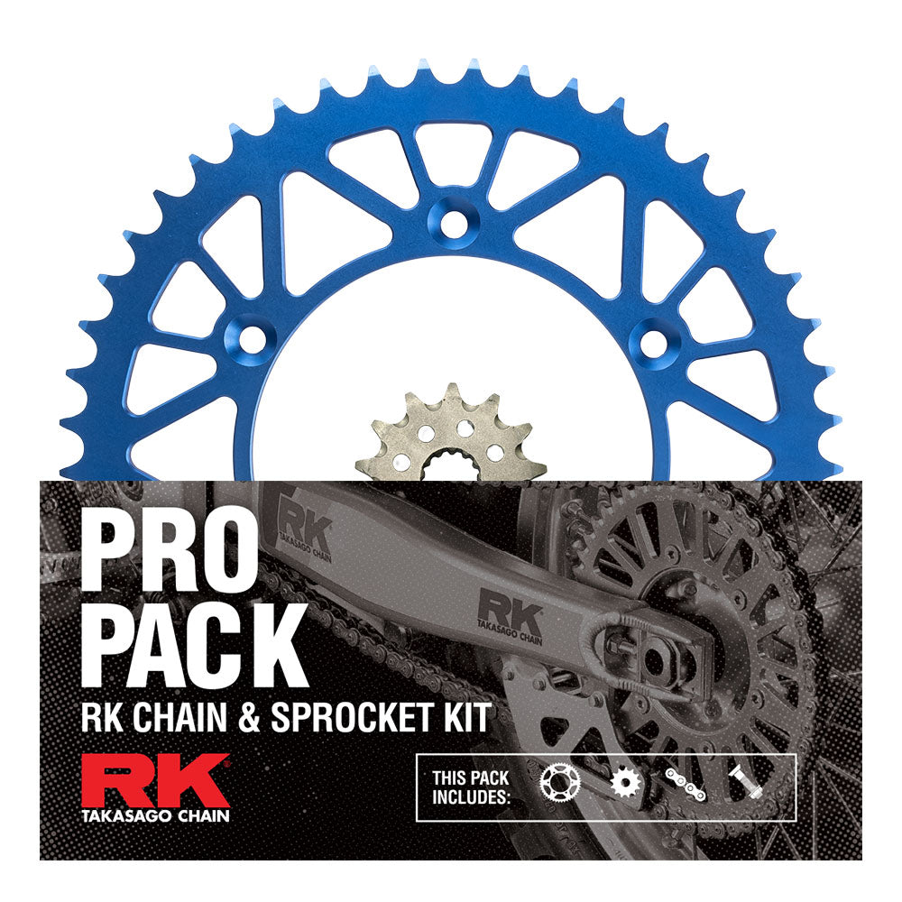 RK Racing Chain & Sprocket Kit Gold/Blue 13/49