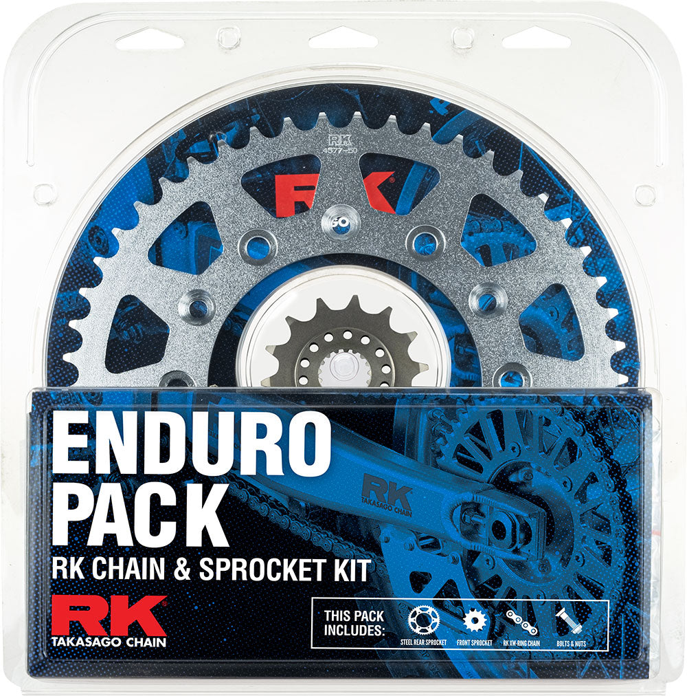 Enduro Pack RK Chain & Sprocket Kit Steel