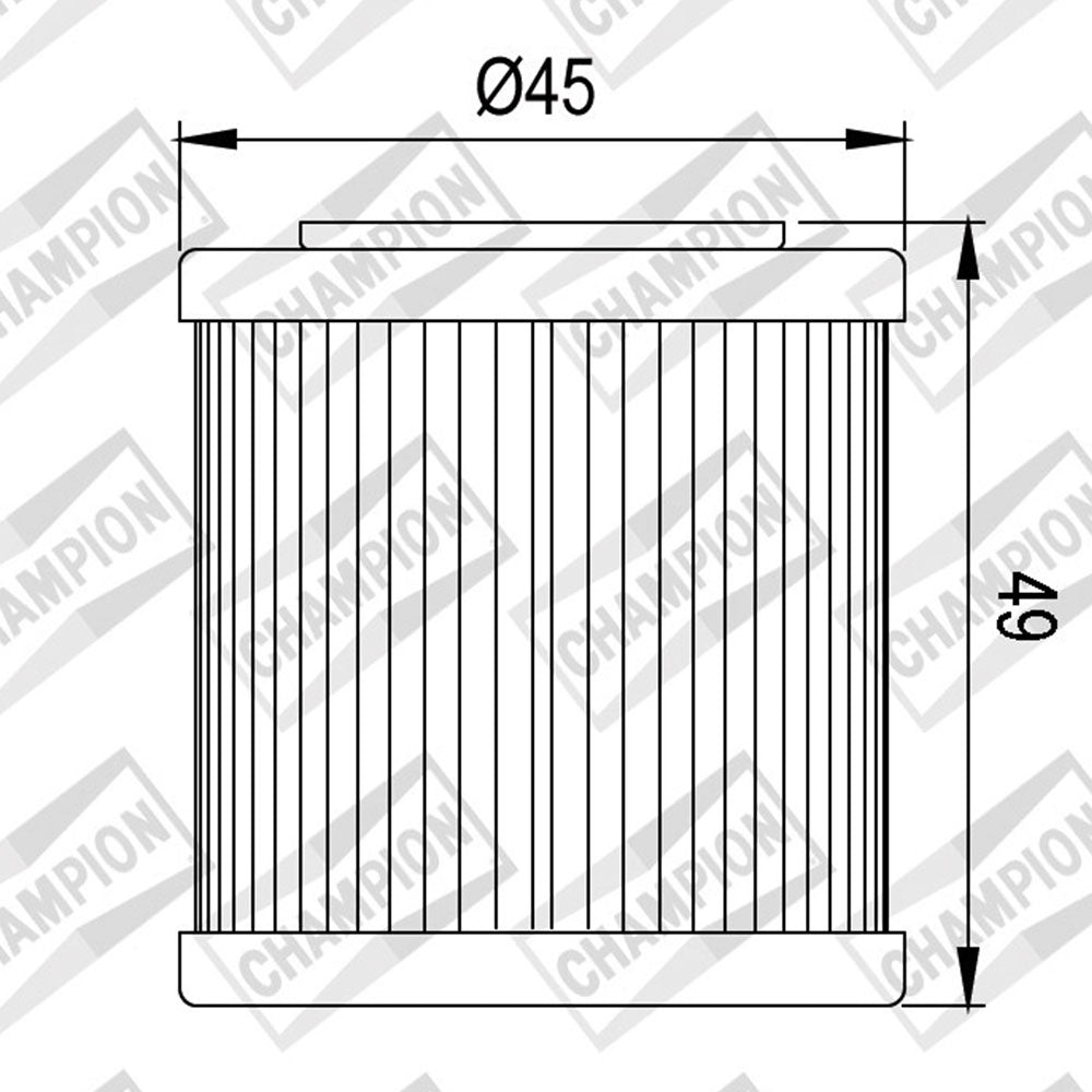 CHAMPION Oil Filter COF082 (182)