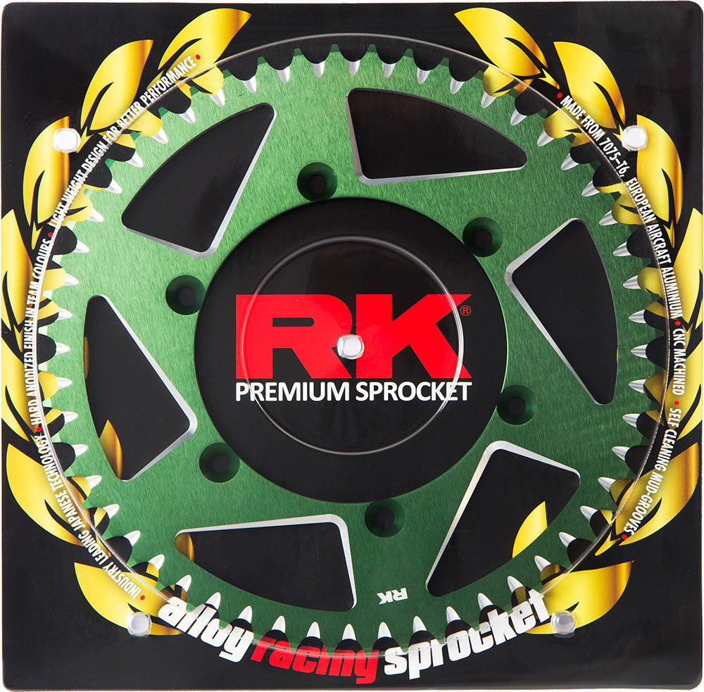 RK Alloy Racing Sprocket 51T 520 Green*