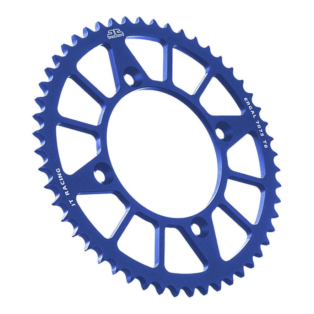 JT Alloy Racelite Sprocket 46T 428 Blue