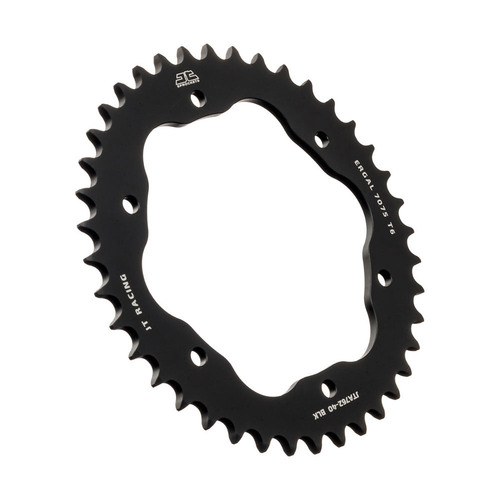 JT Alloy Sprocket 42T 520 760 Or 770 Adaptor Required Black
