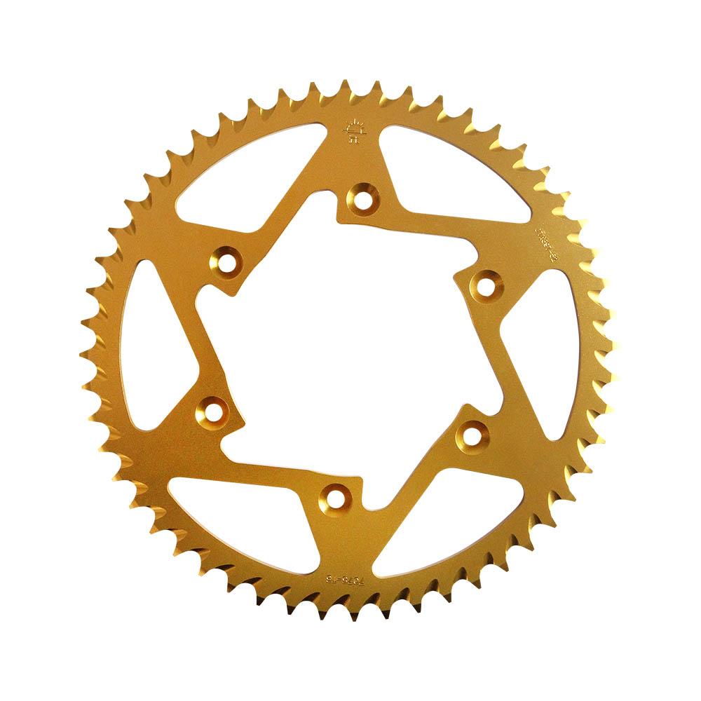 Alloy Rear Sprocket HONDA 47T 520 Gold *
