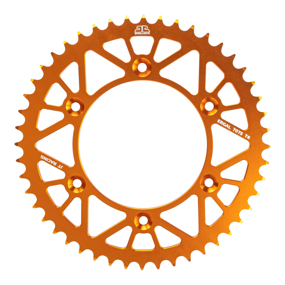 JT Alloy Racelite Sprocket 50T 520 Orange
