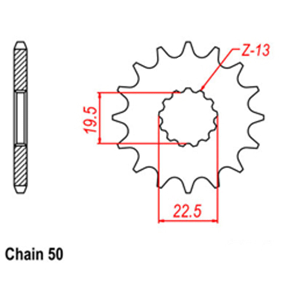 Front Sprocket SUZUKI 530*