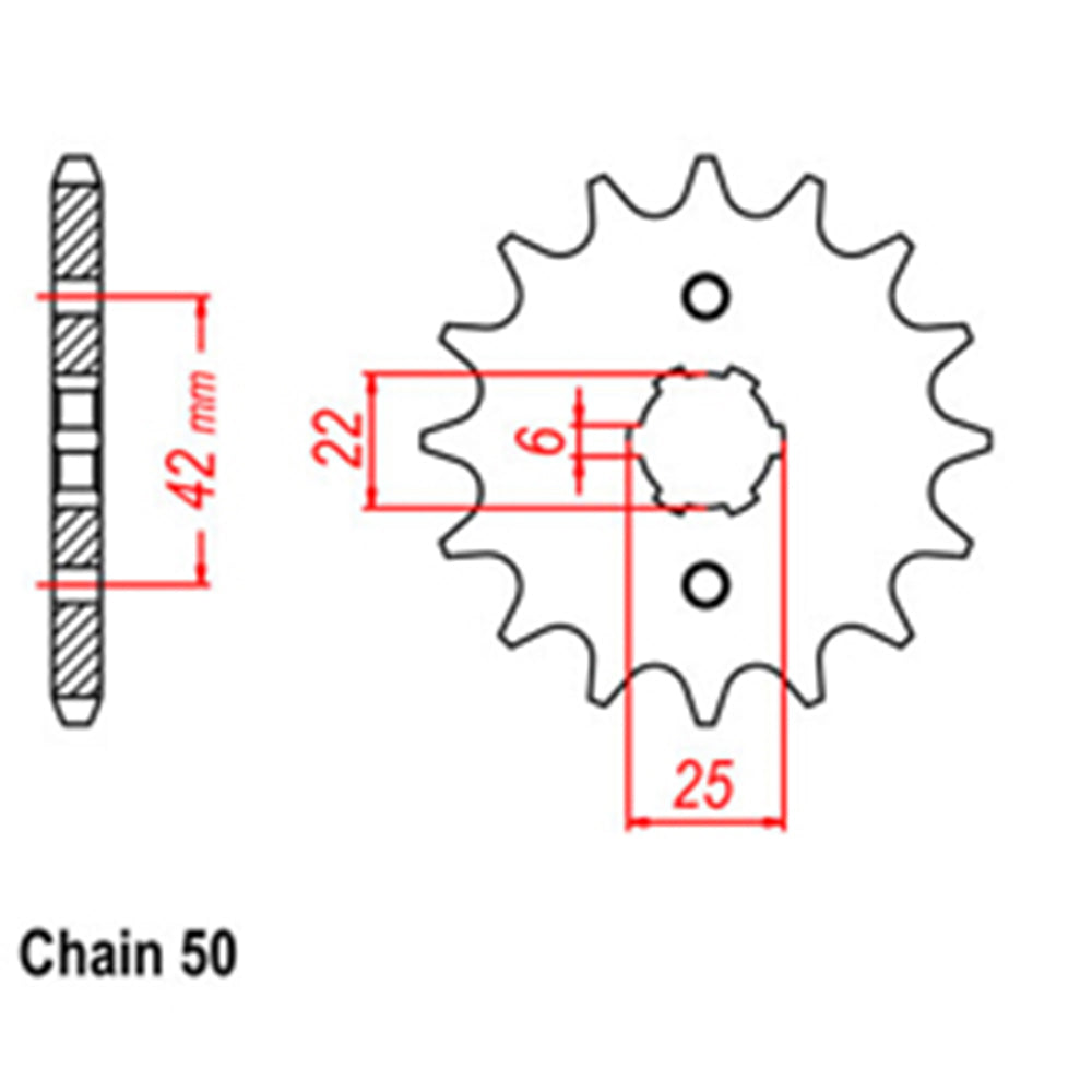 Front Sprocket HONDA 530