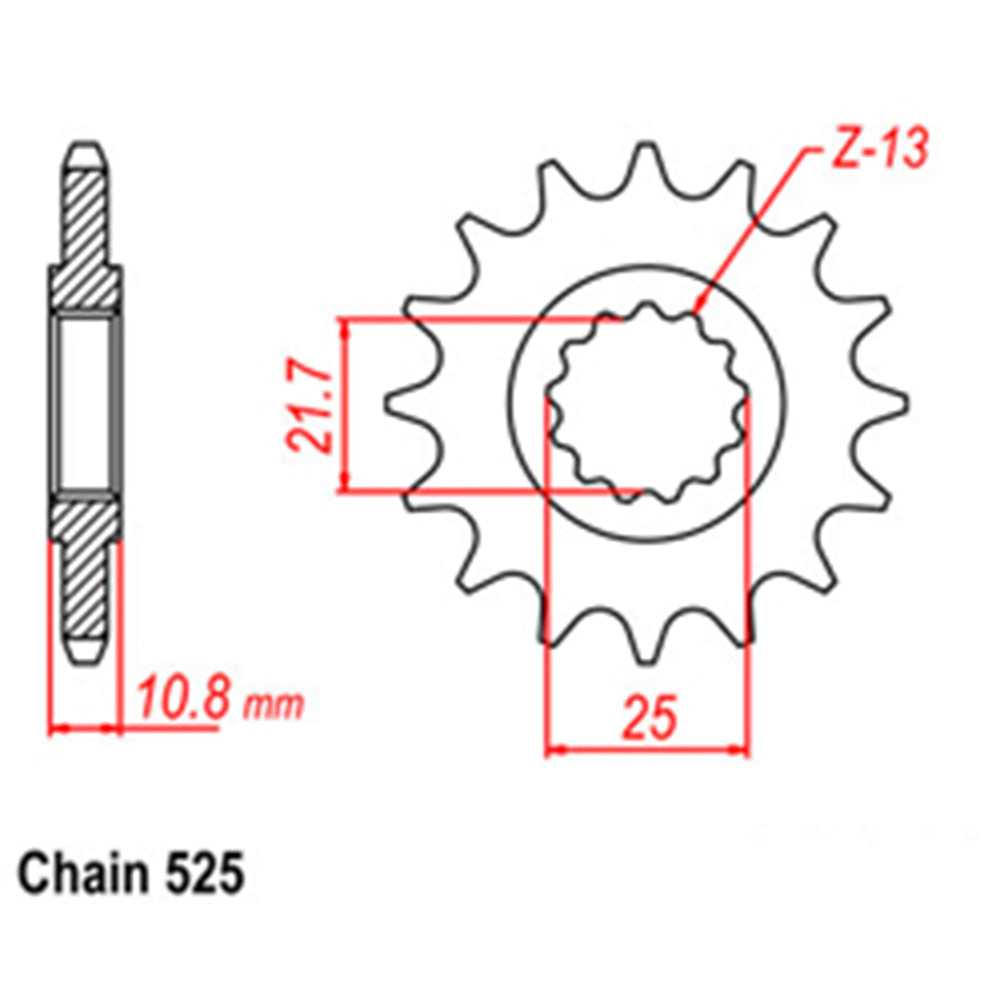 Front Sprocket YAMAHA 525