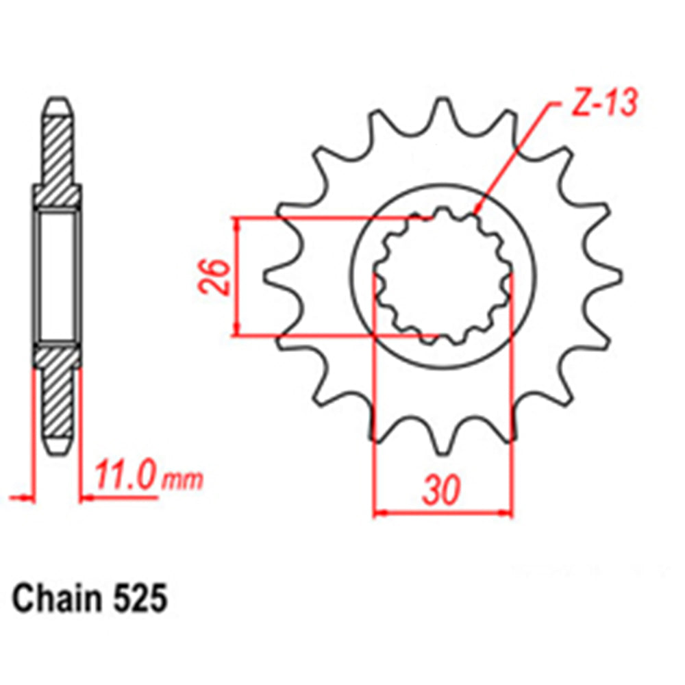 Front Sprocket YAMAHA 525