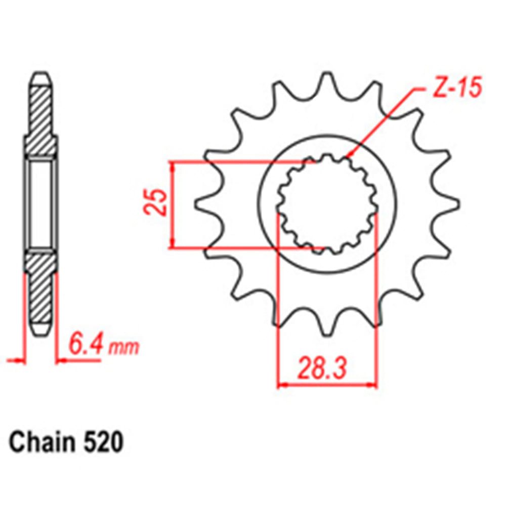 Front Sprocket YAMAHA 520