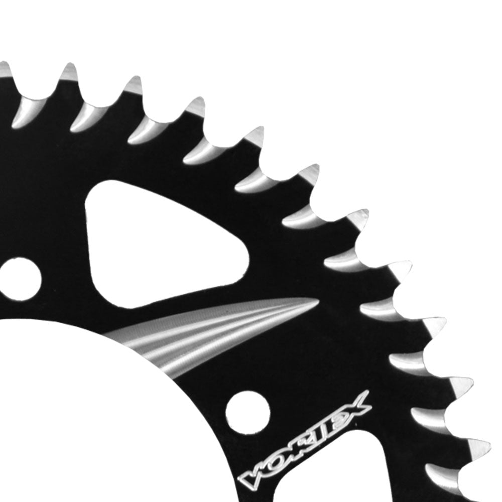 VORTEX Alloy Rear Sprocket 520 43T Black^