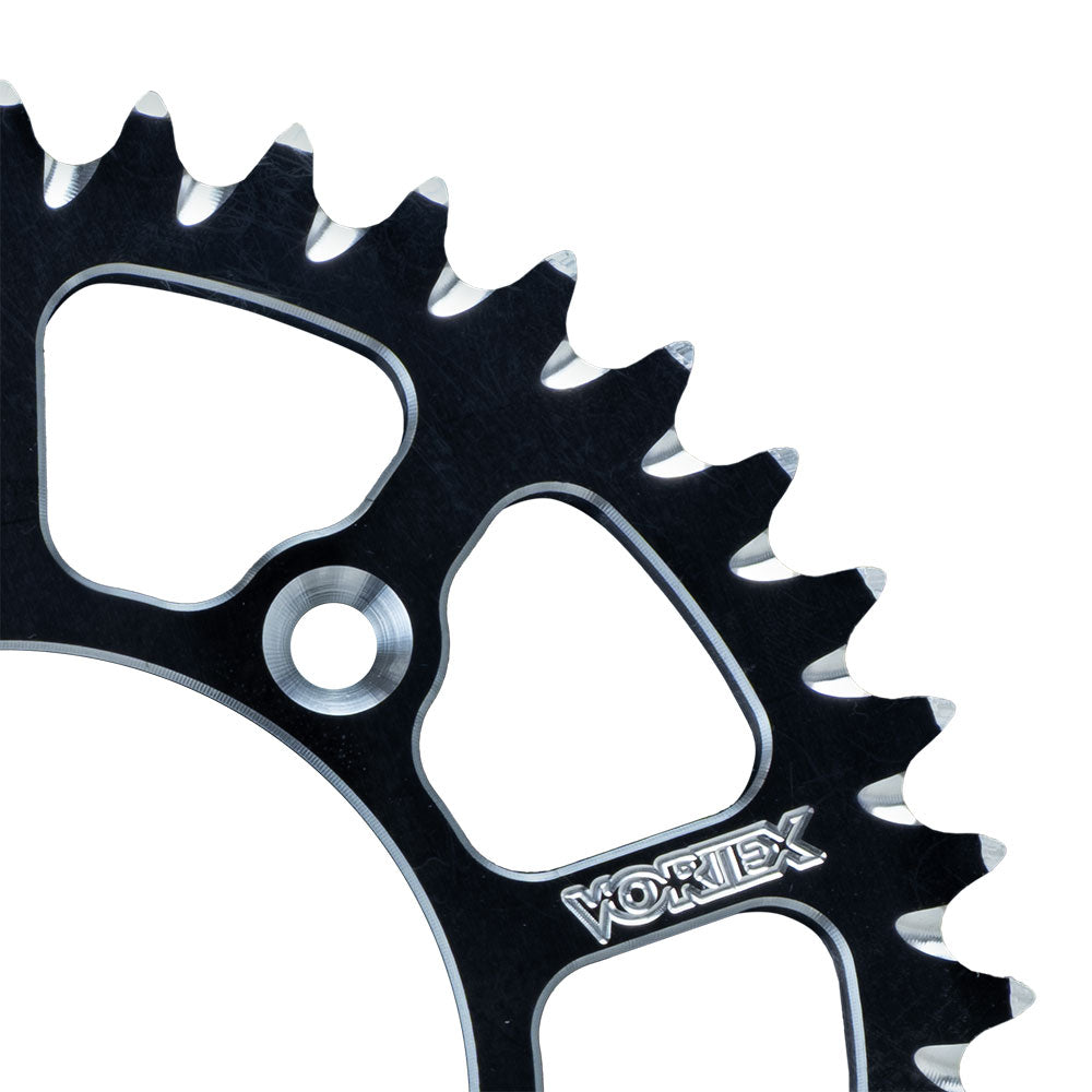 VORTEX Alloy Rear Sprocket 420 45T Cobra Black