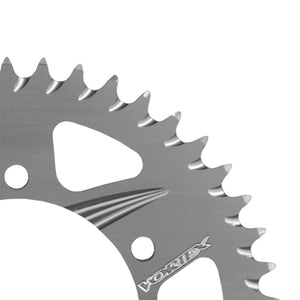 VORTEX Alloy Rear Sprocket 520-48T Silver^