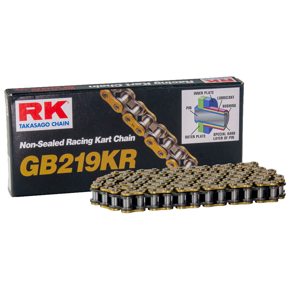 RK Kart Chain GB219KR 110L Gold