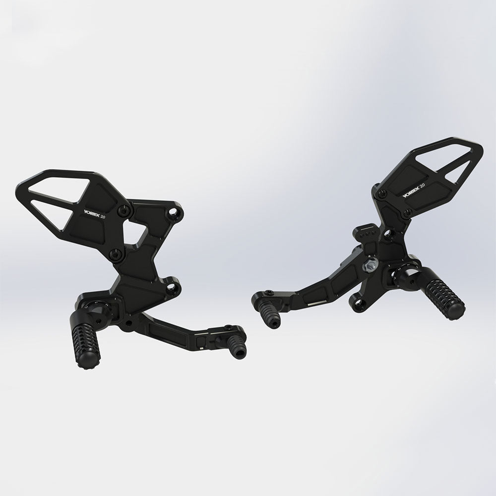 VORTEX Rear Set KAW Ninja 400 Black