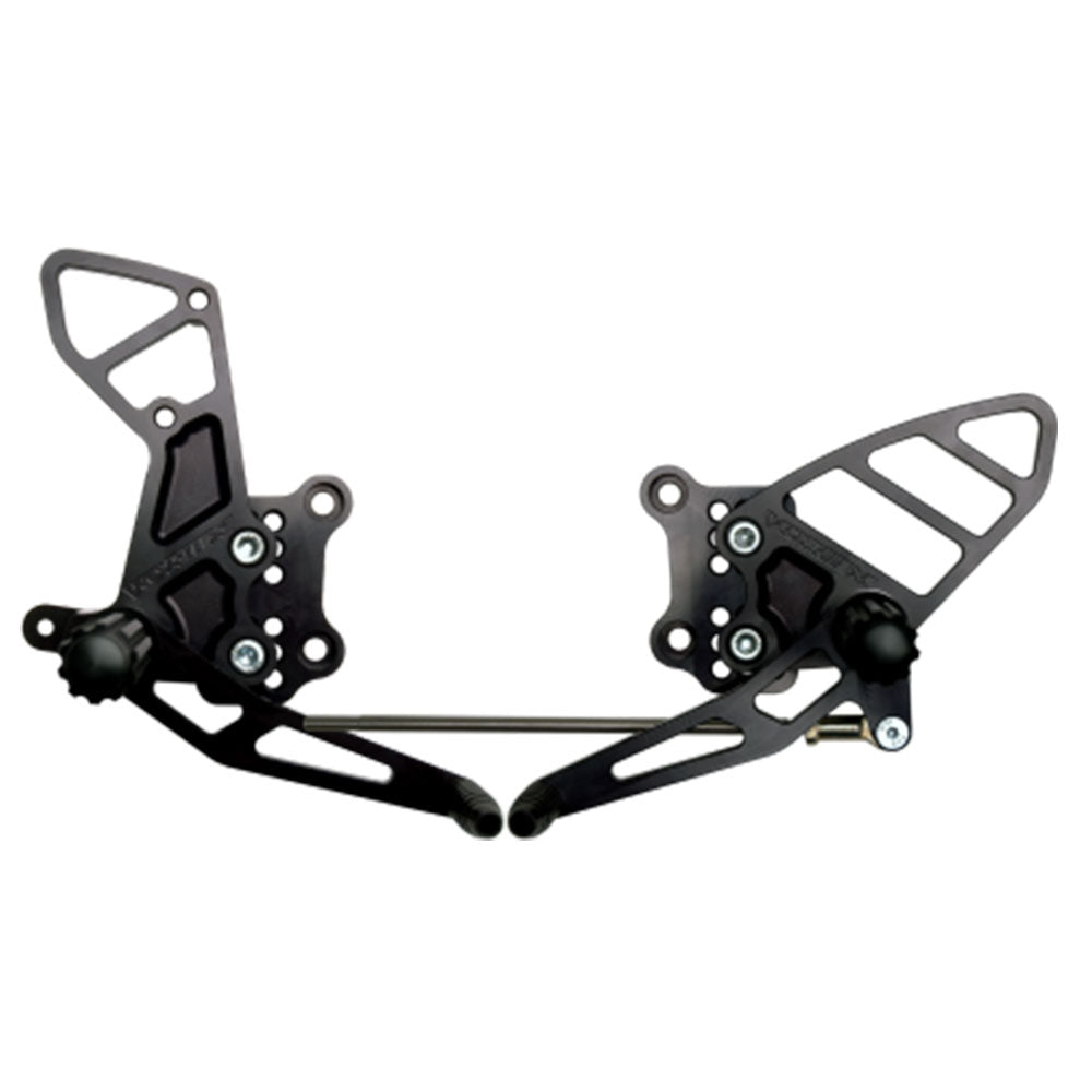 VORTEX Rear Set SUZ SV Black