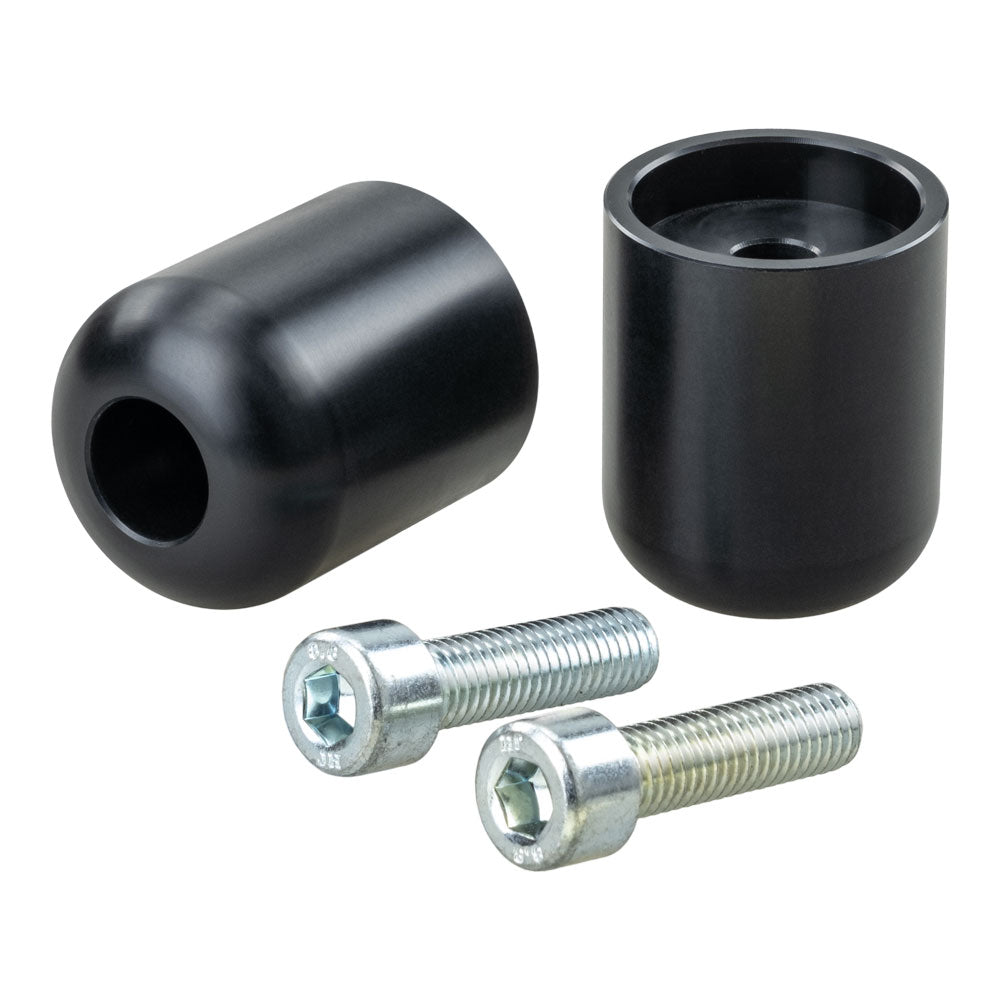 VORTEX Bar End Slider Pair Black KAWASAKI