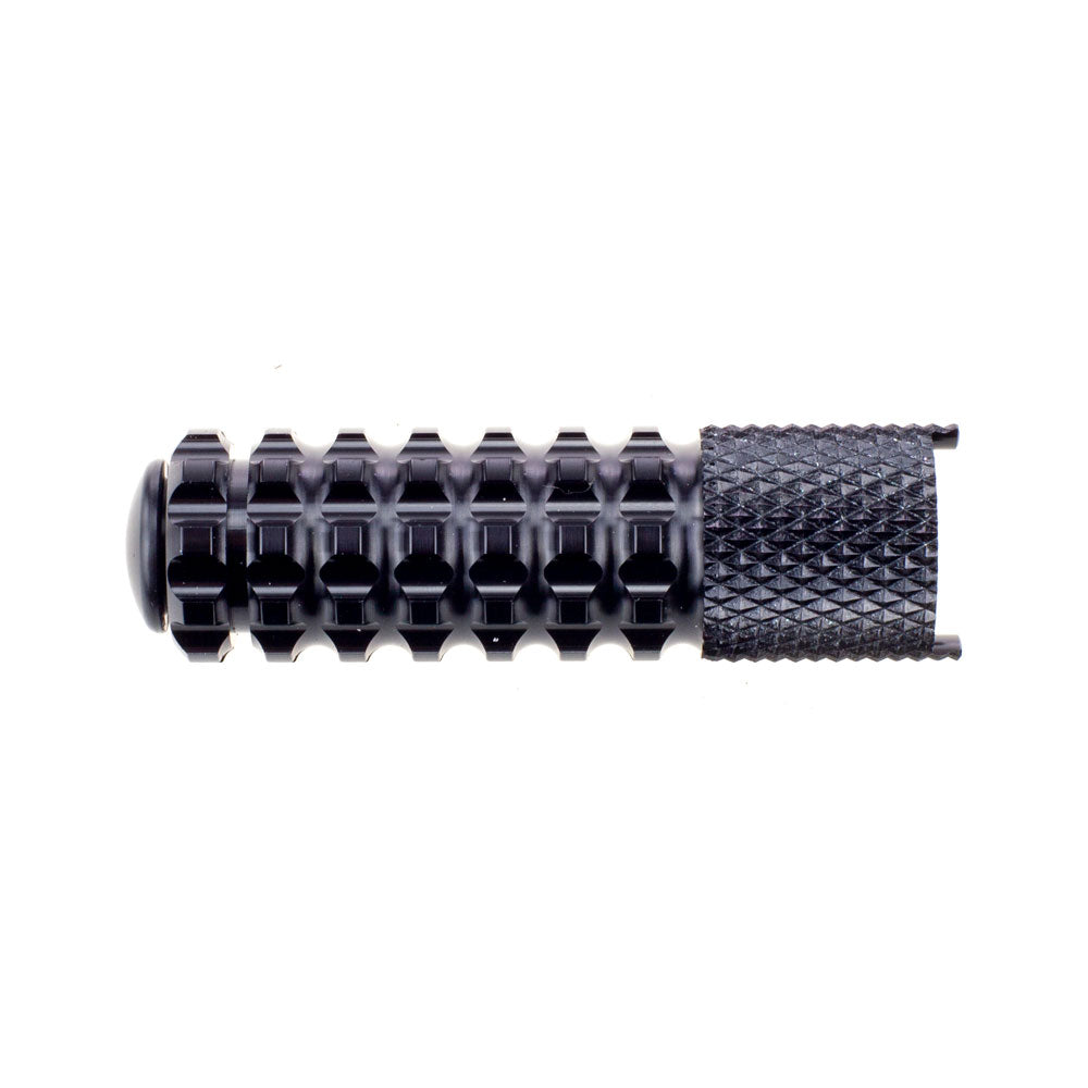 VORTEX Part Foot Peg Black 2.0 Inc Bolt And End Cap