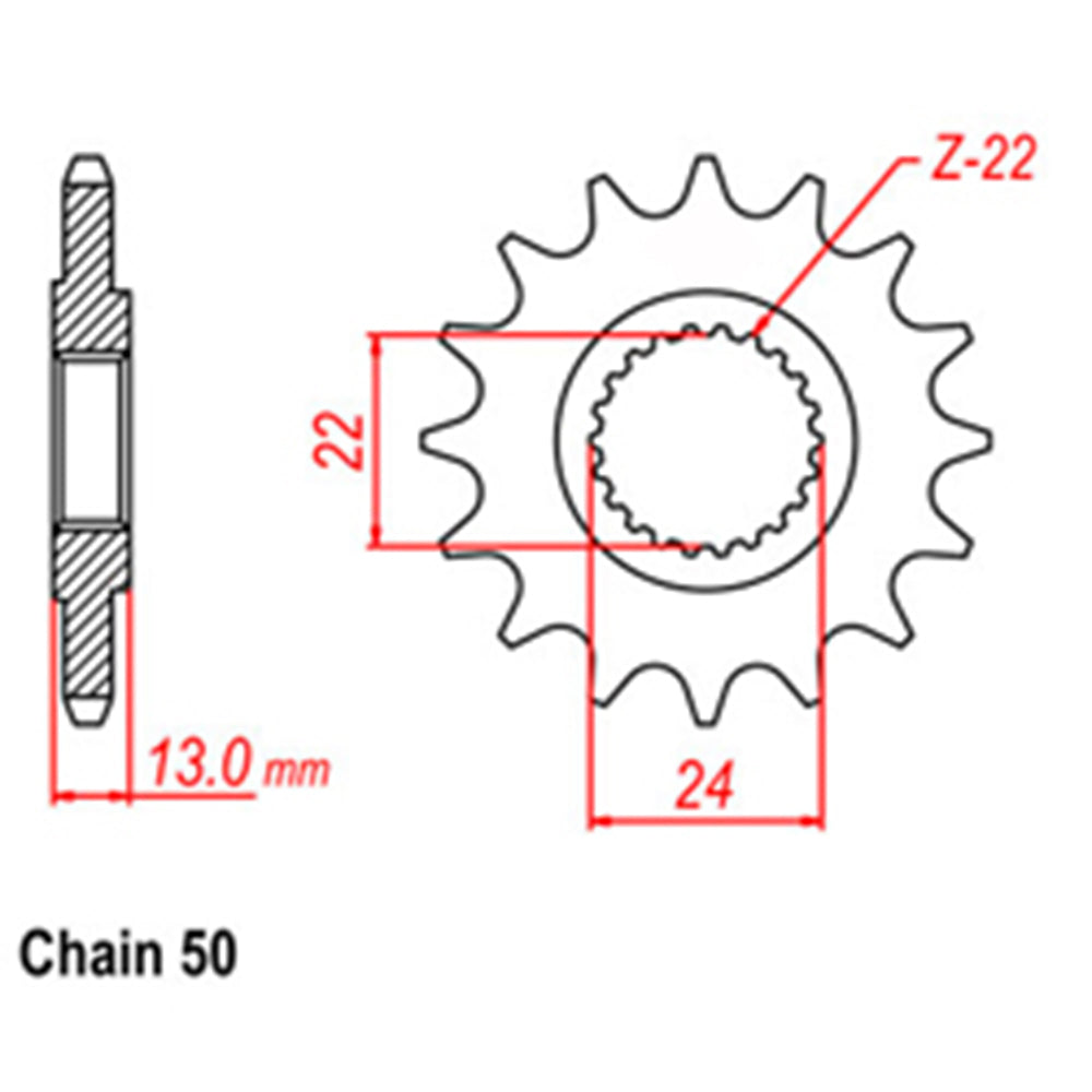 Front Sprocket CAN-AM 530*