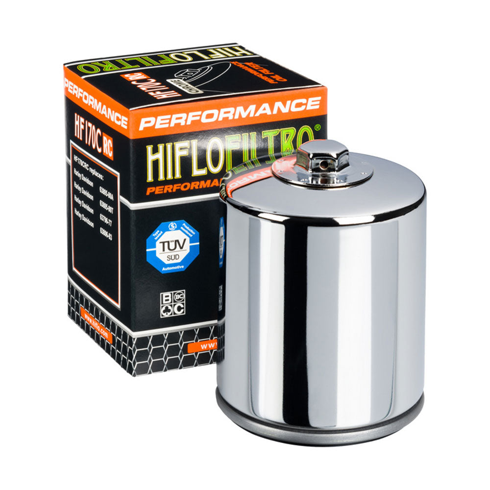 HIFLO Oil Filter HF170CRC Chrme With Nut