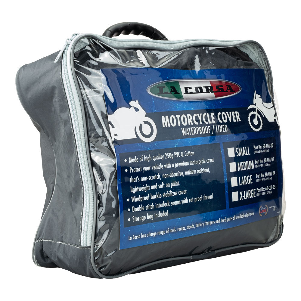 LA CORSA Motorcycle Cover Waterproof M