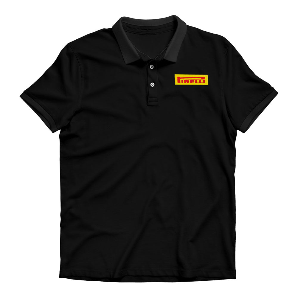 PIRELLI Dri Fit Polo Black 2XL