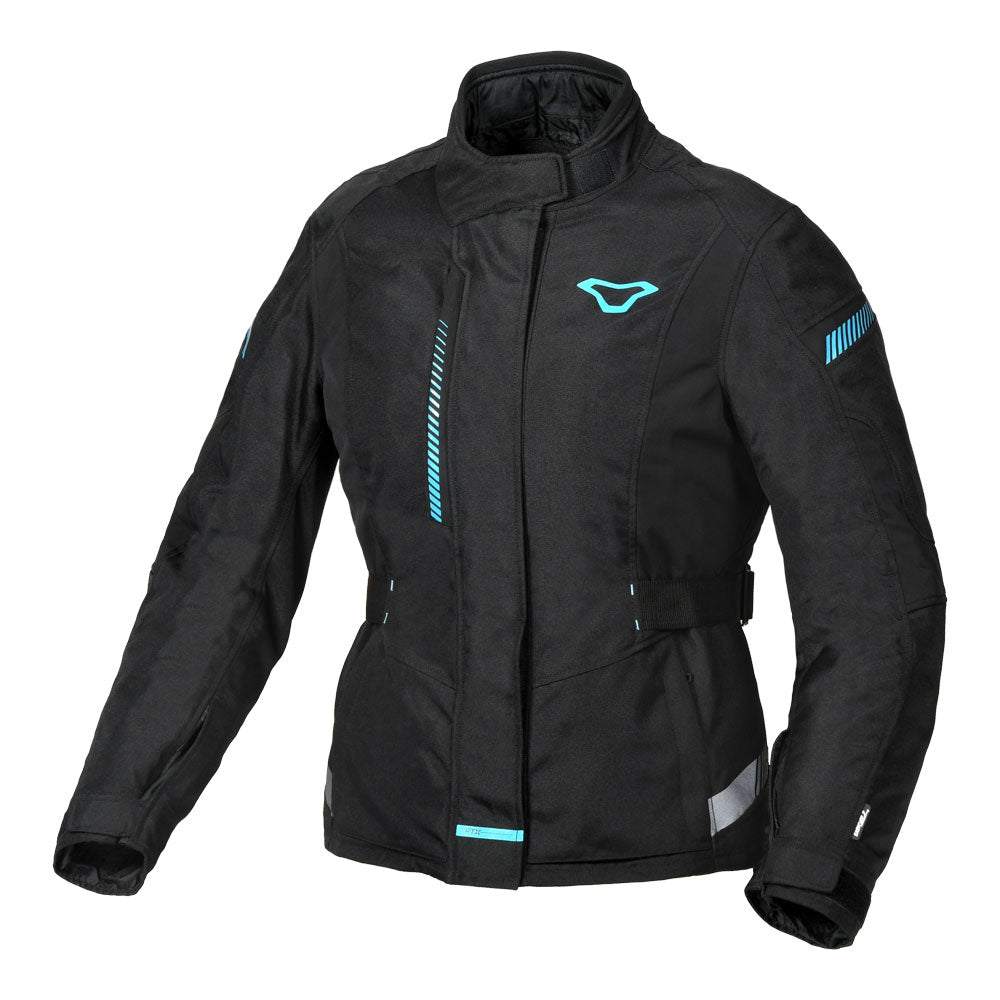 MACNA Jacket Nivala Ladies Black/Aqua XL