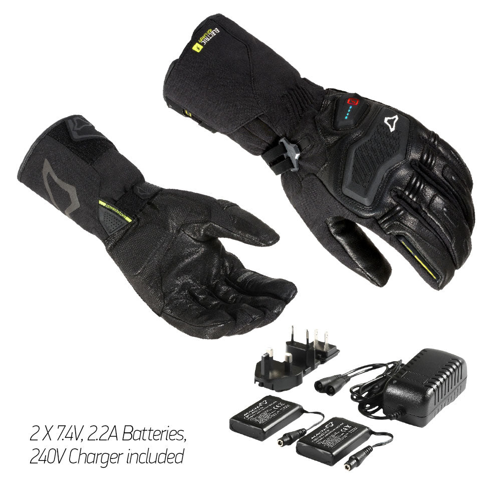 MACNA Heated Gloves Ion Battery Operated Black 3XL*