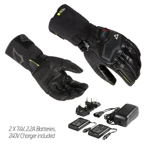 MACNA Heated Gloves Ion Battery Operated Black 3XL*