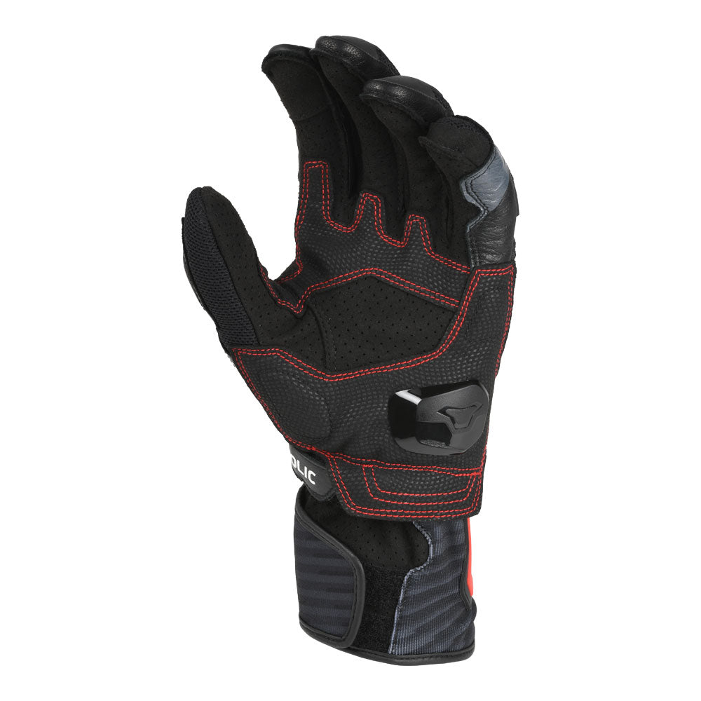 MACNA Gloves Shellar Black/Red 3XL
