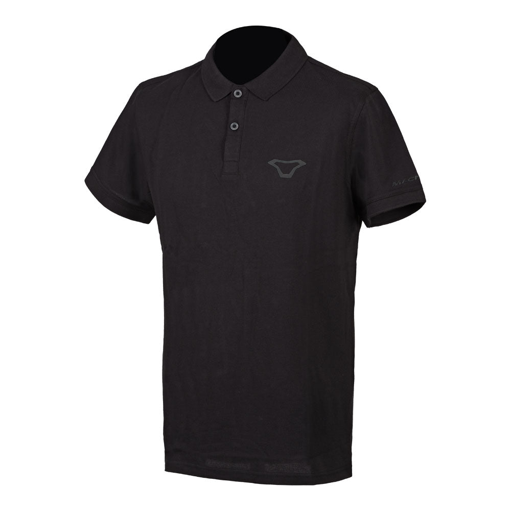 MACNA T-shirt Polo Black/Silver XL