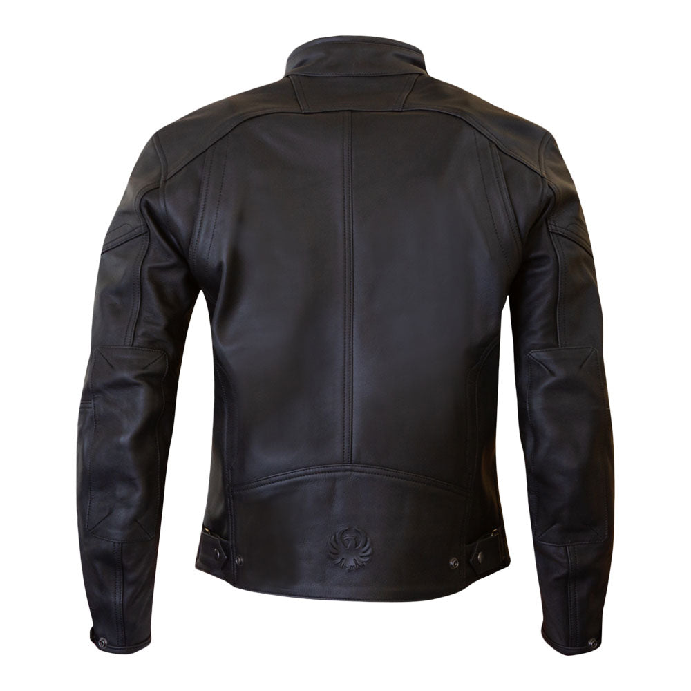 MERLIN Jacket Gable Waterproof Leather Black 46 2XL^
