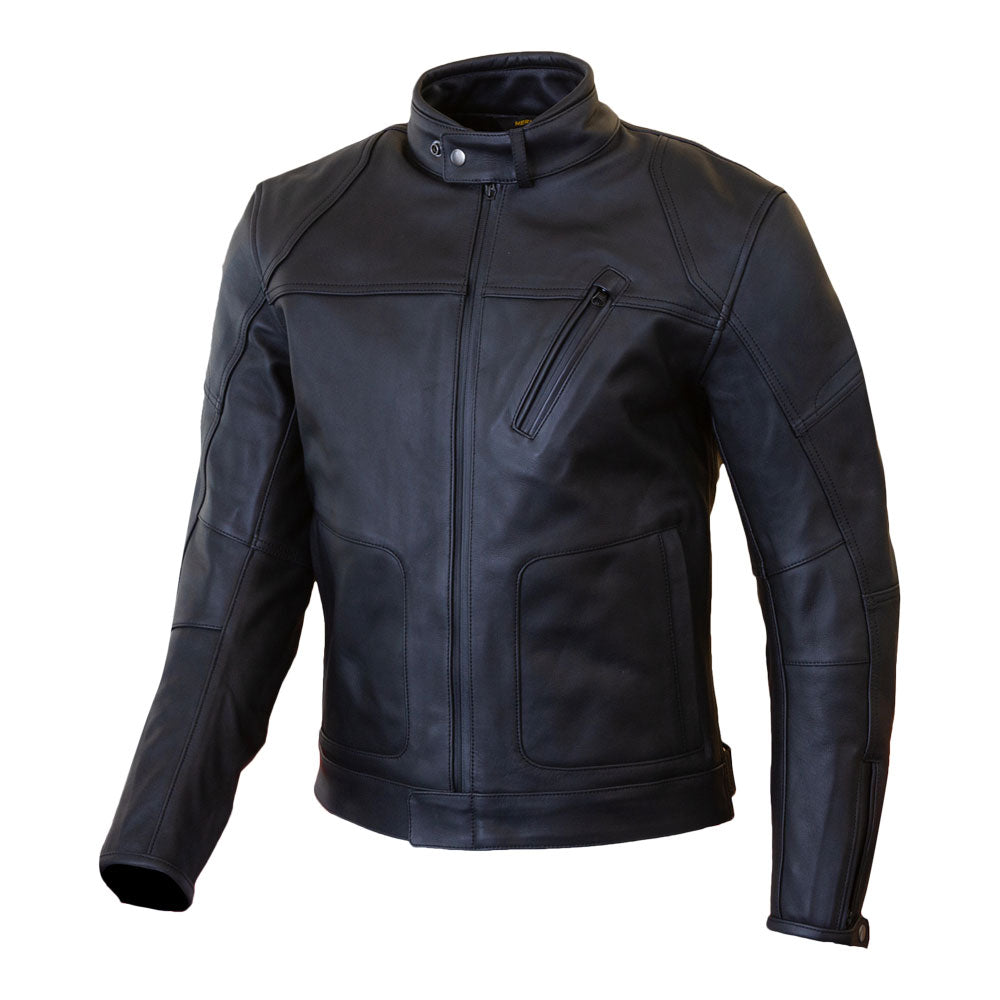 MERLIN Jacket Gable Waterproof Leather Black 48 3XL^
