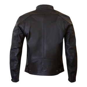 MERLIN Jacket Gable Waterproof Leather Black 48 3XL^