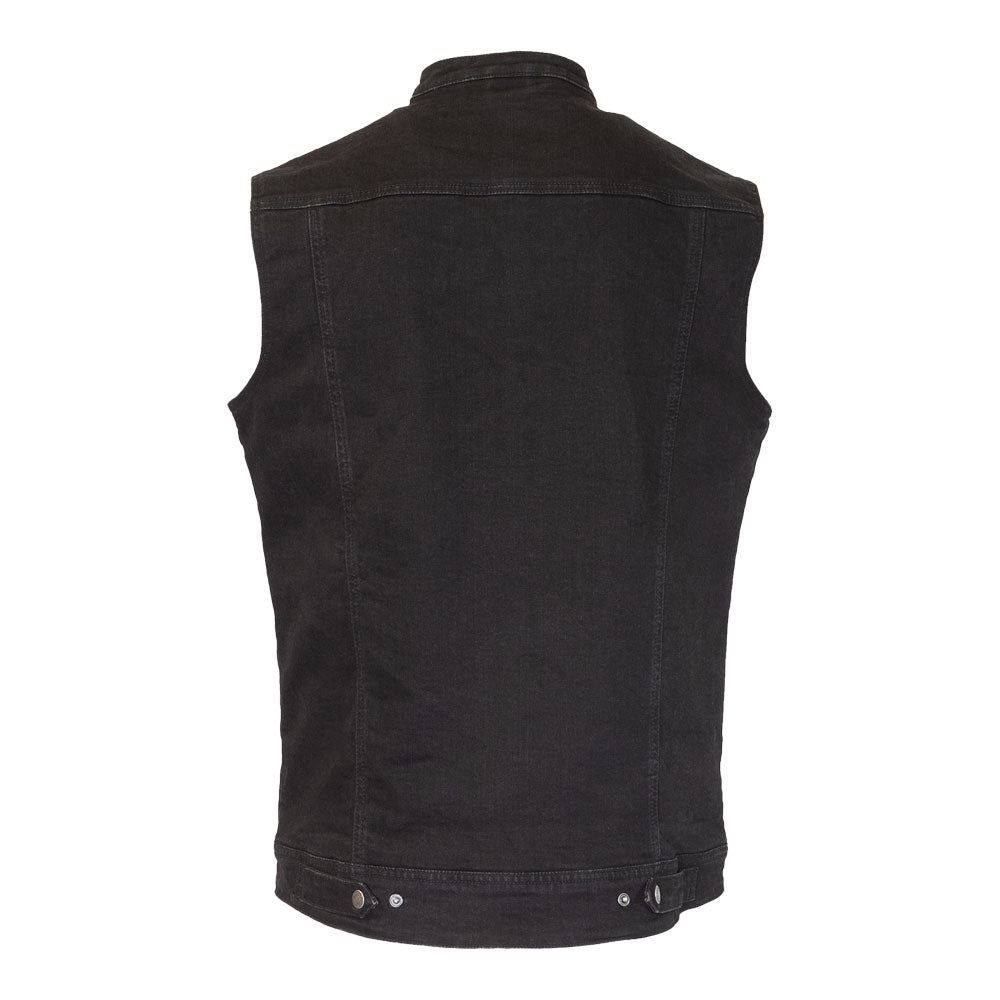 MERLIN Vest Club D3O Ghost Denim Black L