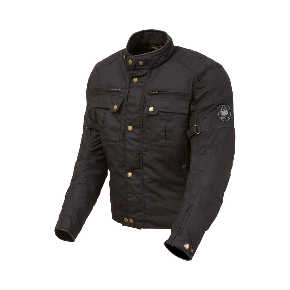 MERLIN Jacket Perton Black S^